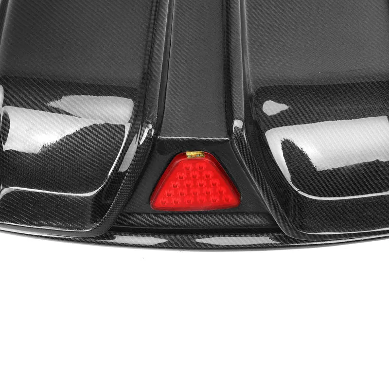 Model 3 Rear Diffuser With Lights - Real Molded Carbon Fiber