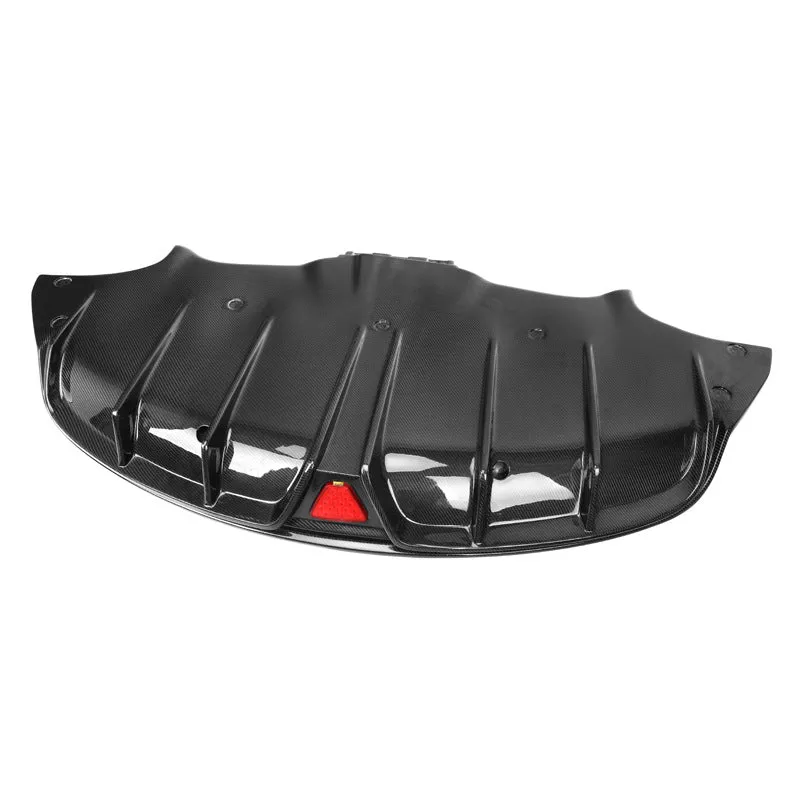 Model 3 Rear Diffuser With Lights - Real Molded Carbon Fiber