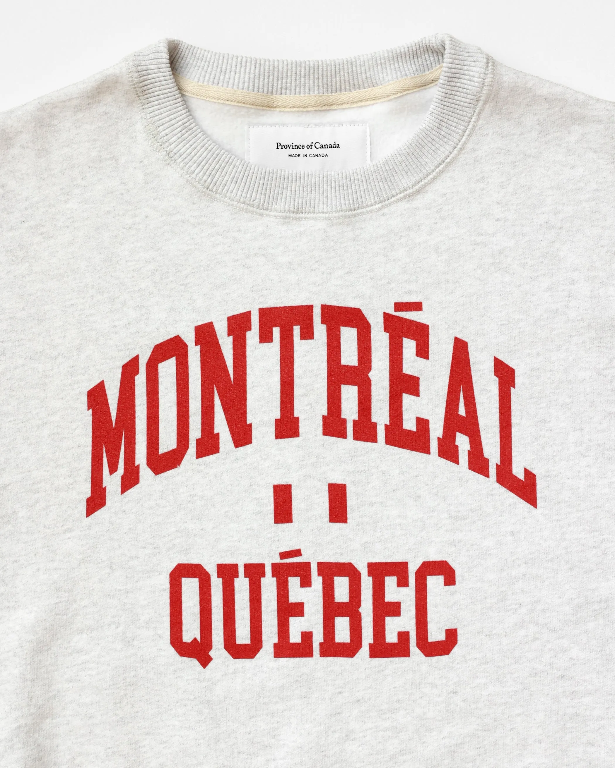 Montreal Fleece Sweatshirt Cloud - Unisex