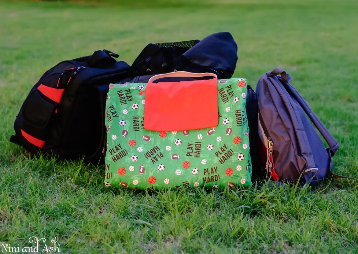 Picnic Blanket Tote Pattern