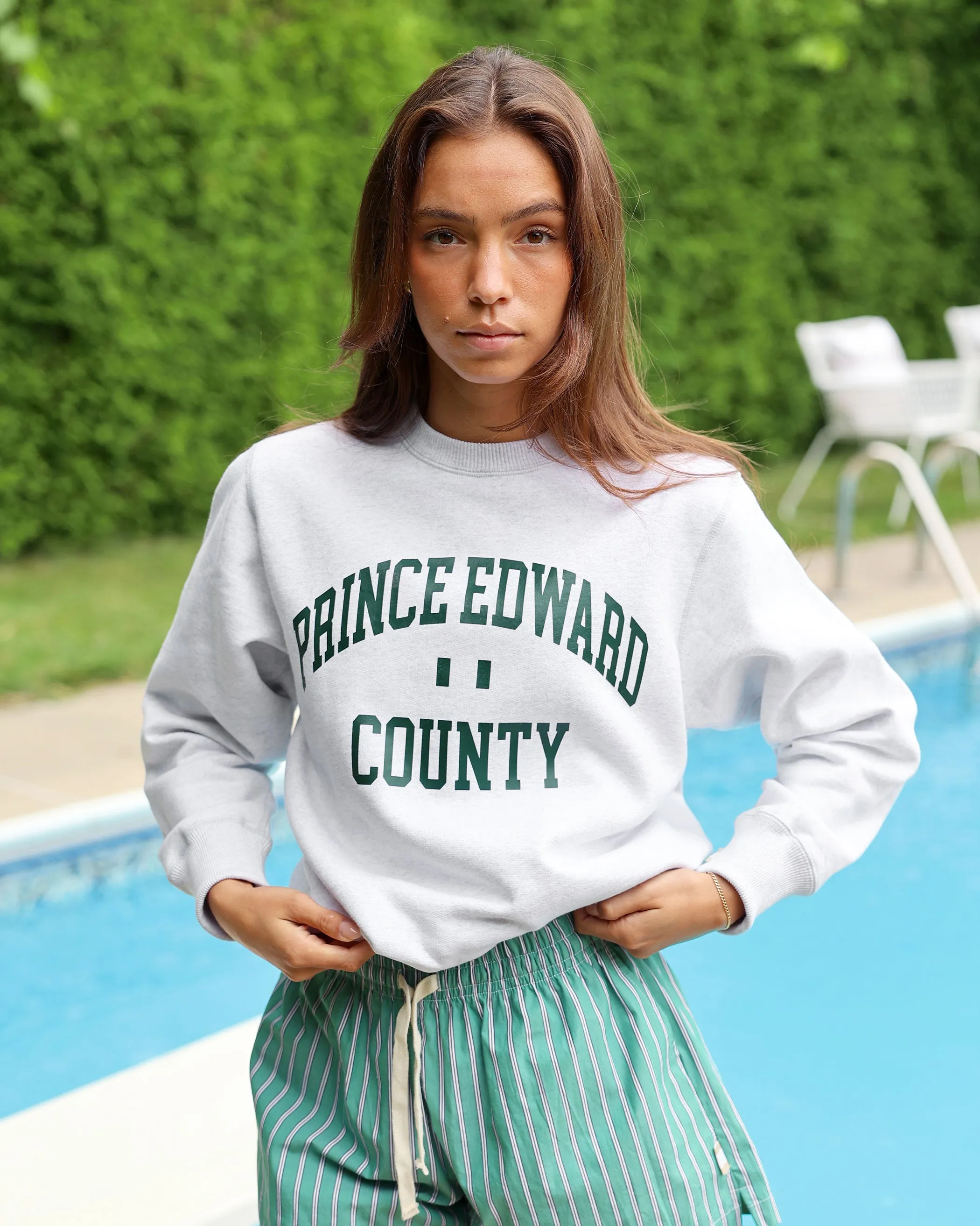 Prince Edward County Fleece Sweatshirt Cloud - Unisex