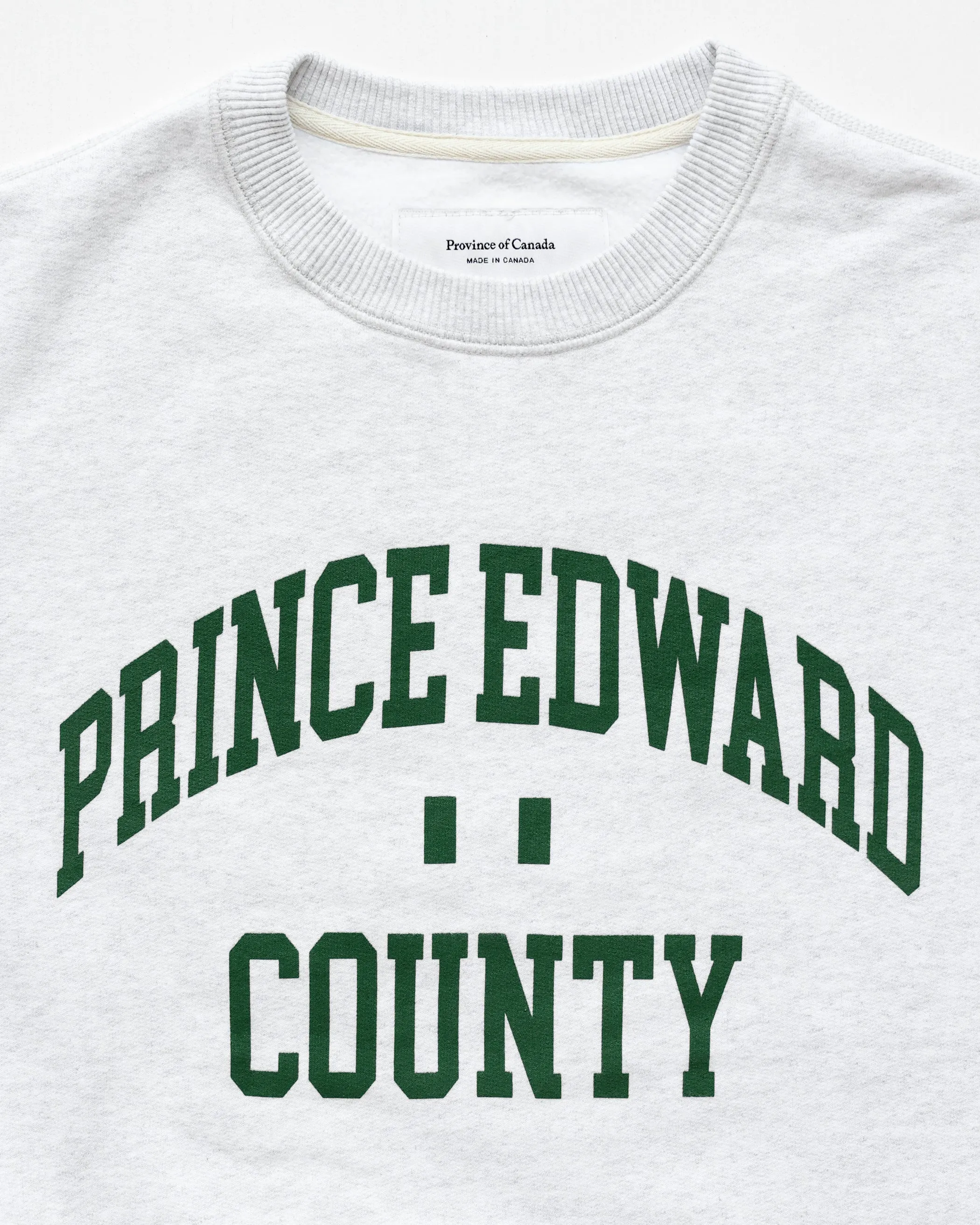 Prince Edward County Fleece Sweatshirt Cloud - Unisex