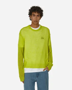 S Loose Knit Sweater Lime