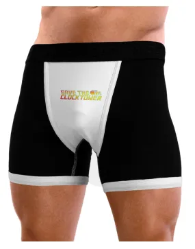 Save The Clock Tower Mens Boxer Brief Underwear by TooLoud