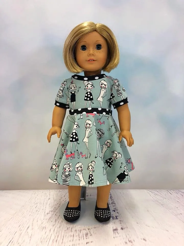 School Cool Doll Pattern