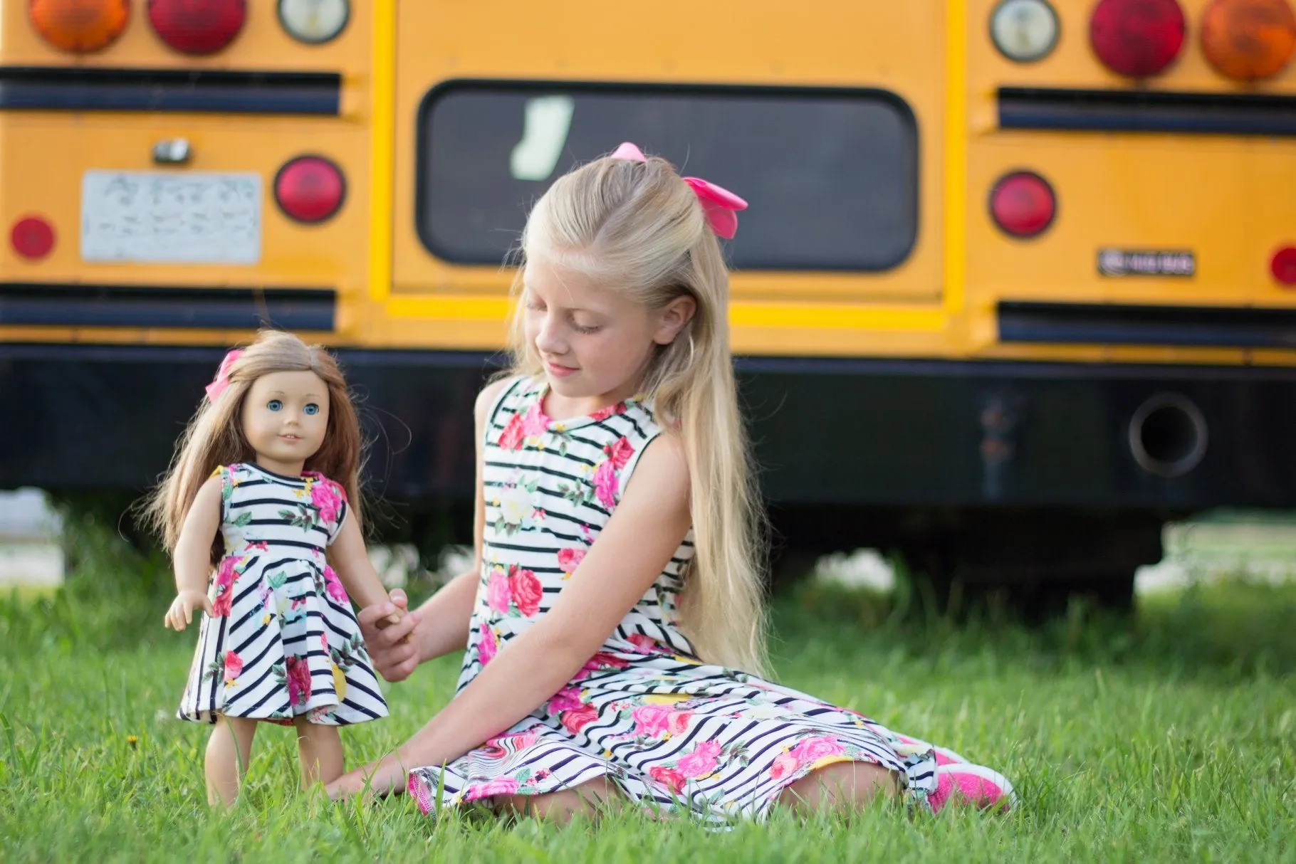 School Cool Doll Pattern