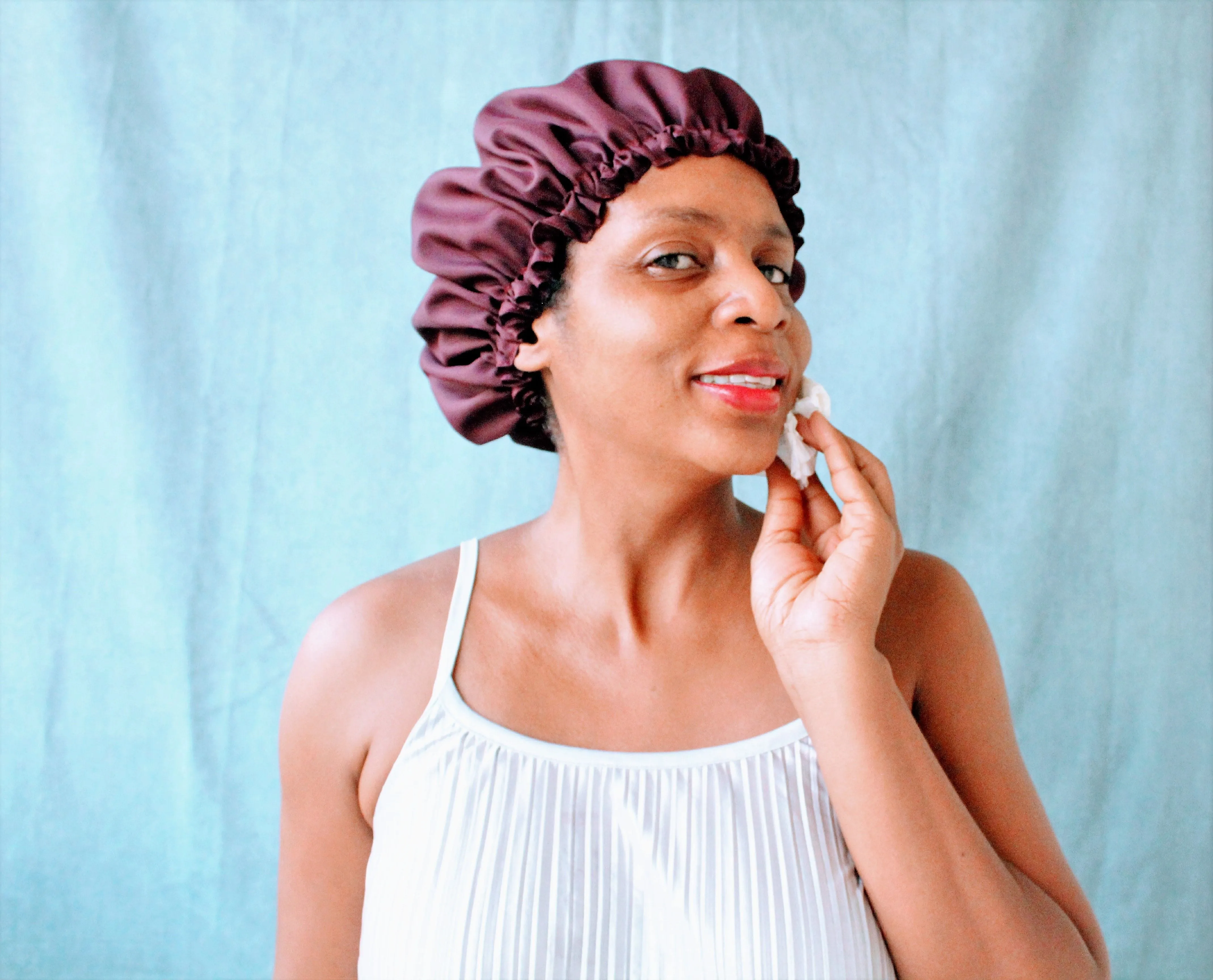 Sleep Shower Cap & Hair Wrap Pattern