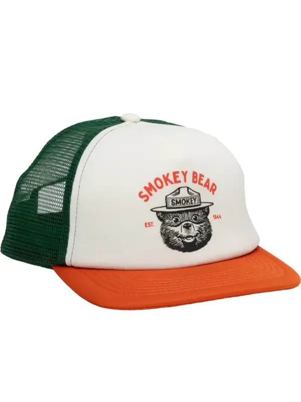 Smokey Bear Junior Varsity 5-Panel Youth Trucker Hat