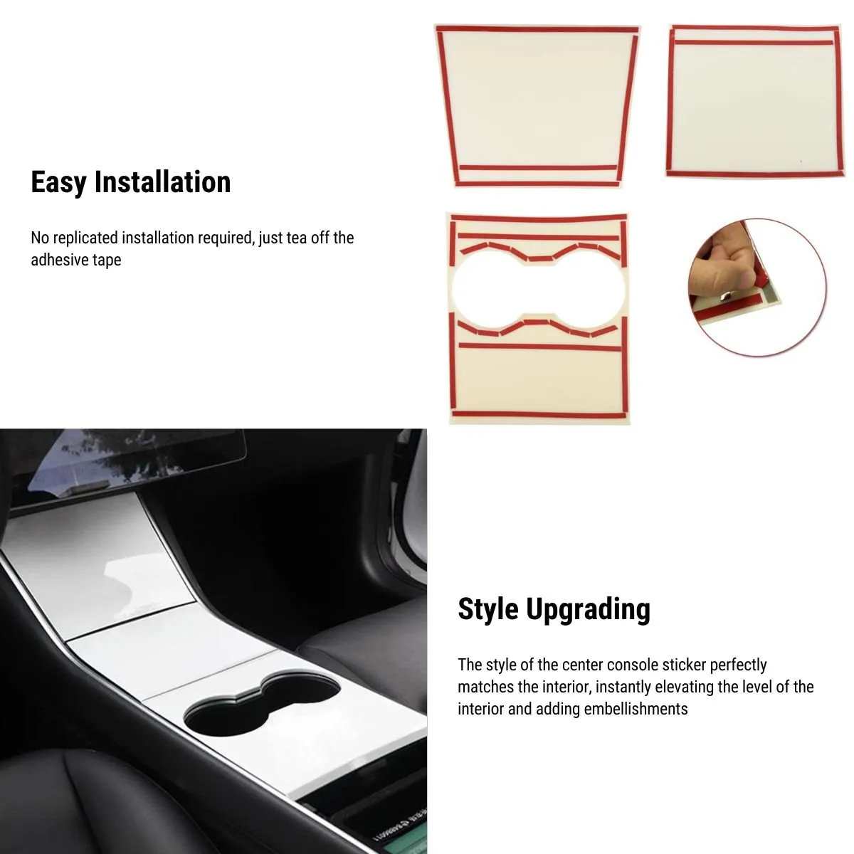 Tesla Model 3 / Y Center Console Wrap * Varity