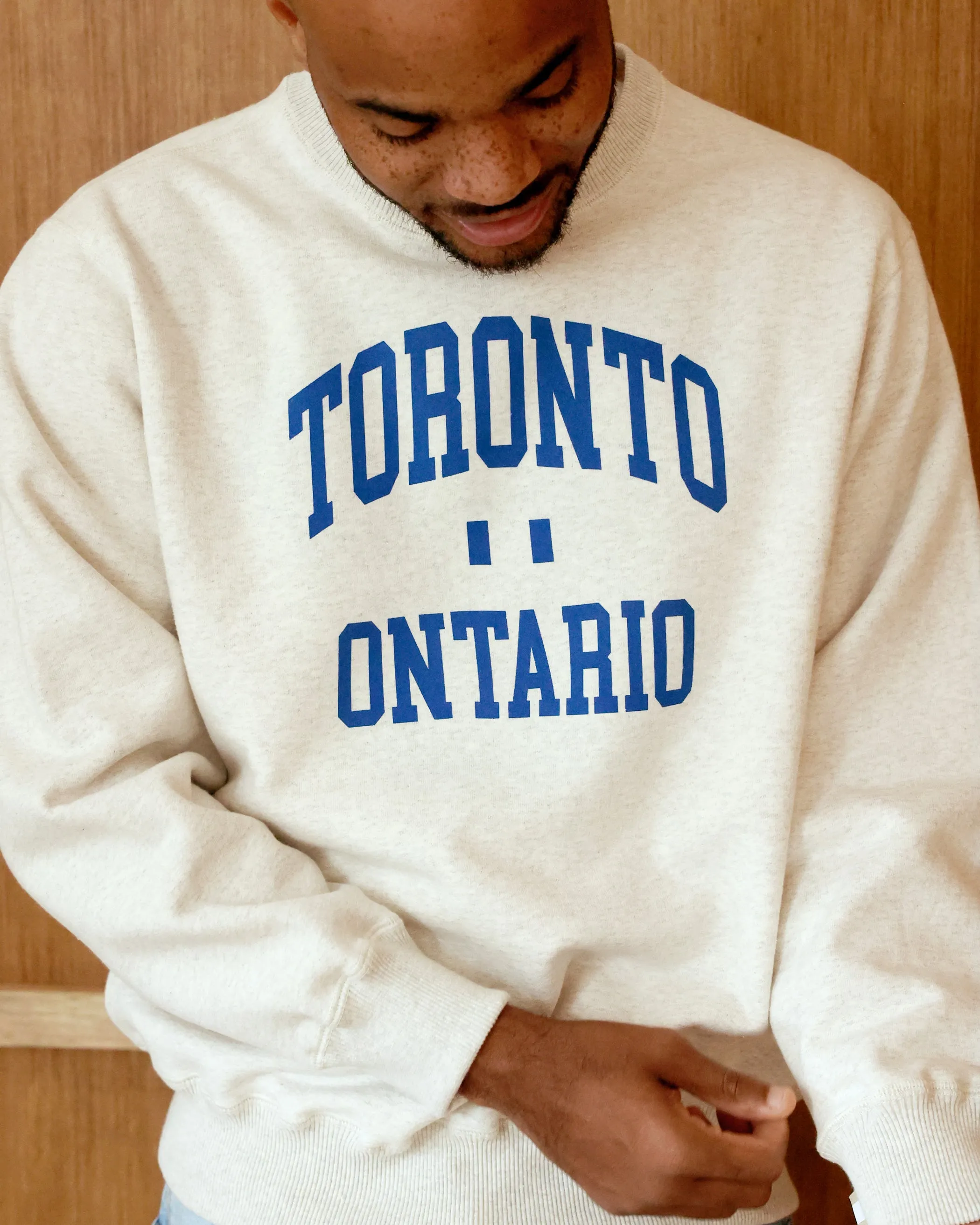 Toronto Fleece Sweatshirt Eggshell - Unisex