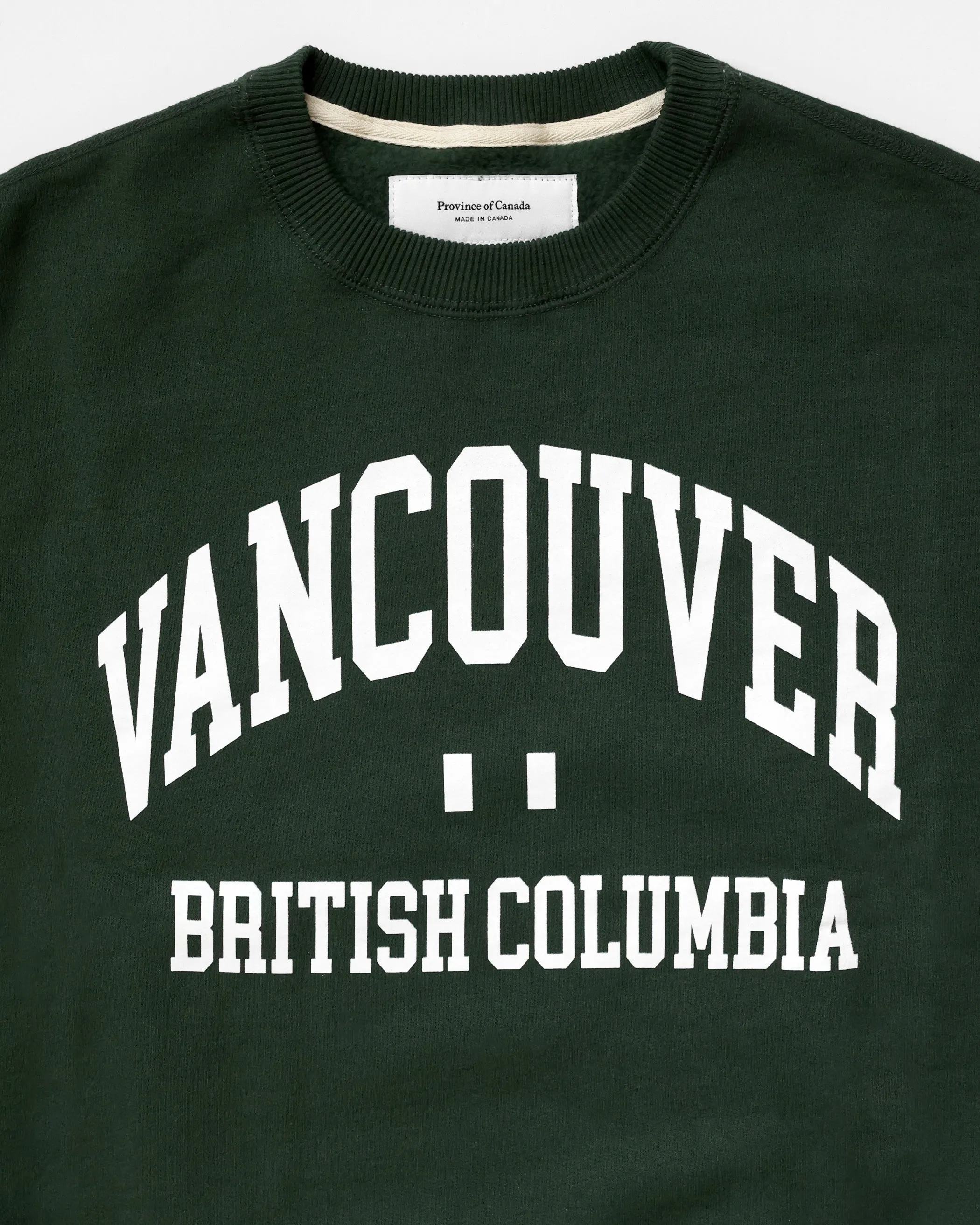 Vancouver Fleece Sweatshirt Forest - Unisex