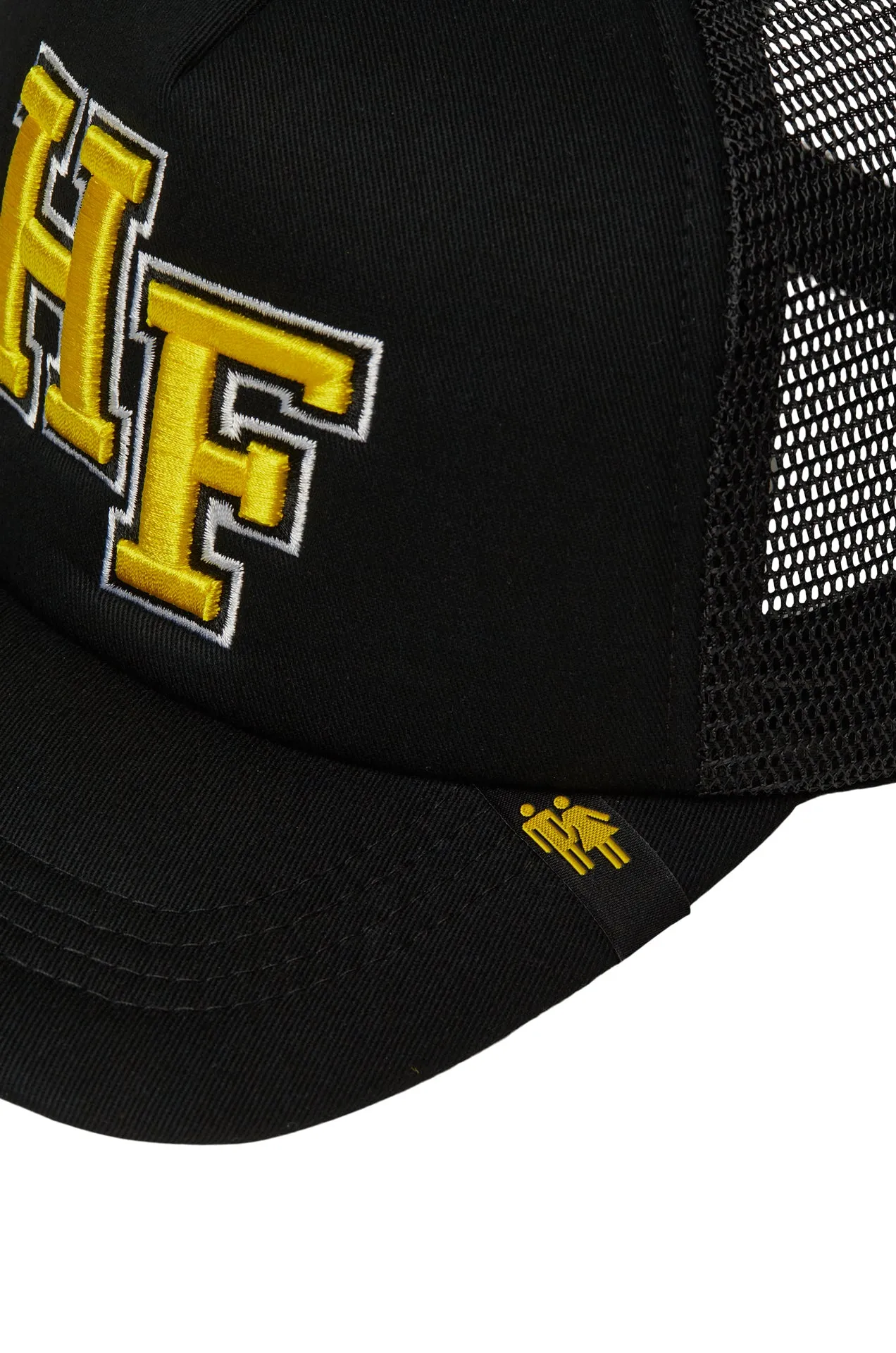 Varsity Font Trucker Yellow