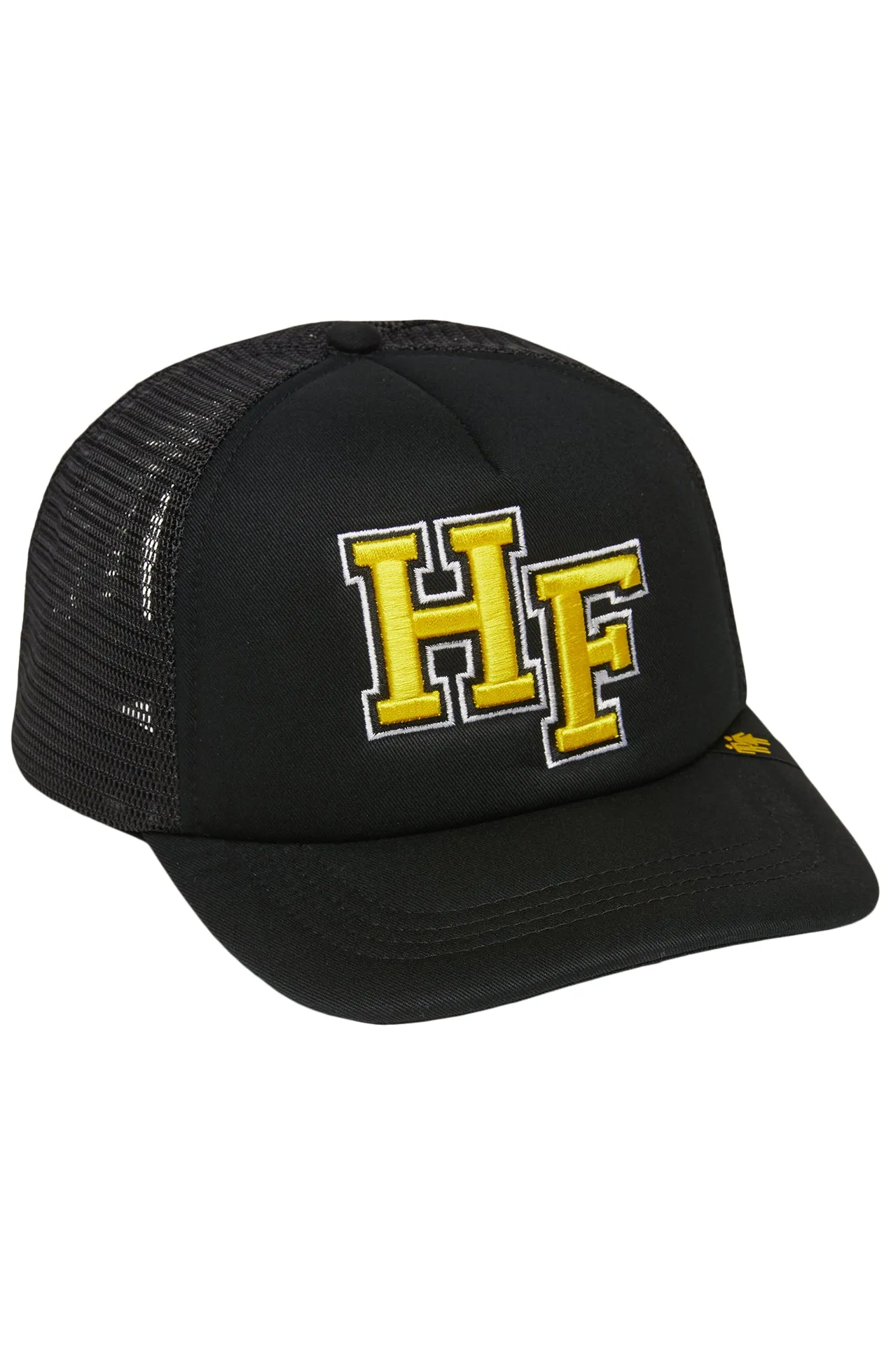 Varsity Font Trucker Yellow