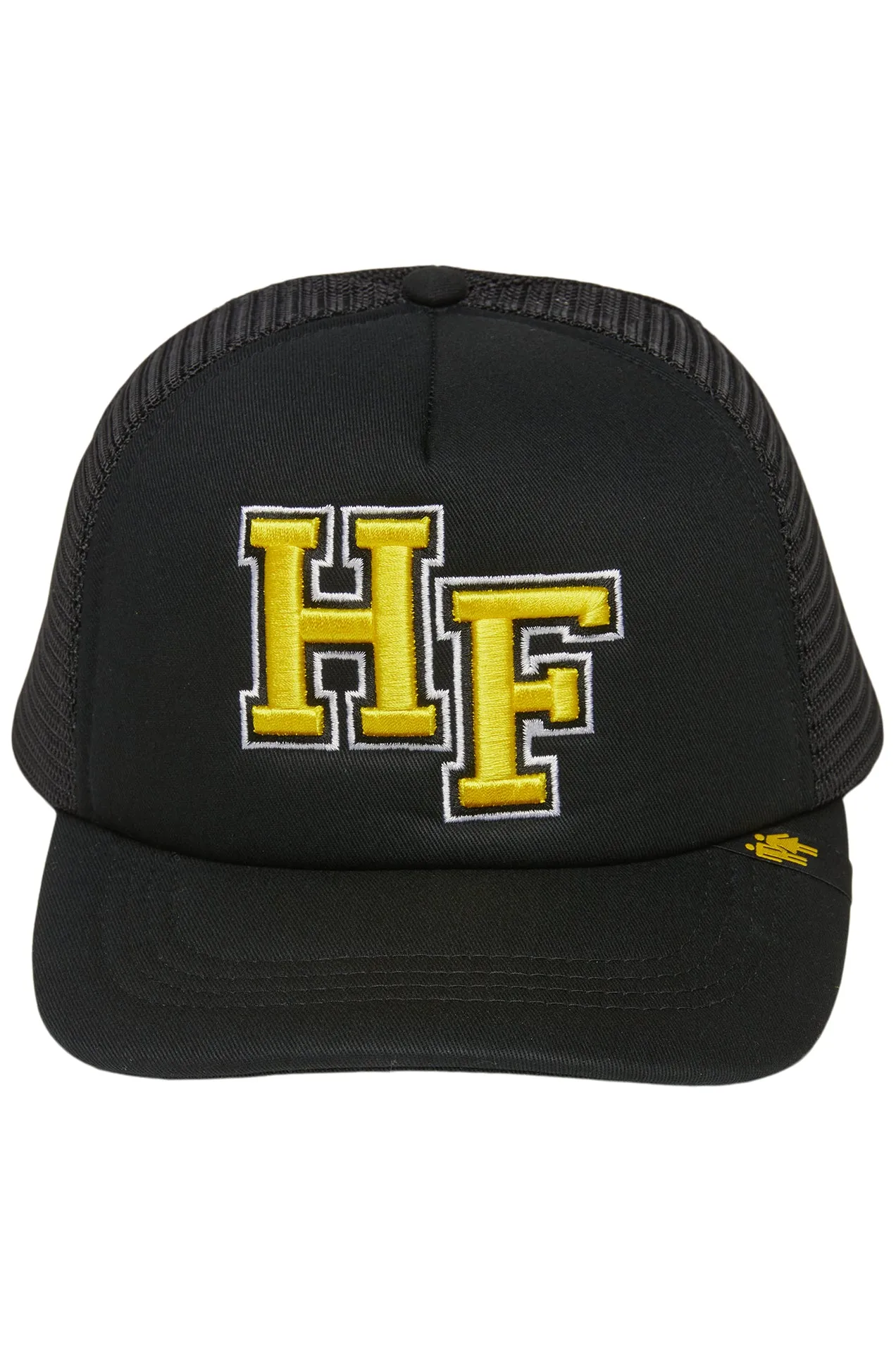 Varsity Font Trucker Yellow