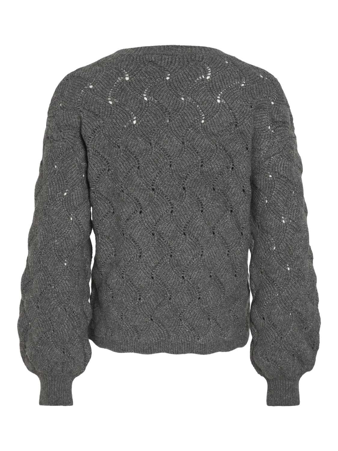 VISULFY Pullover - Medium Grey Melange