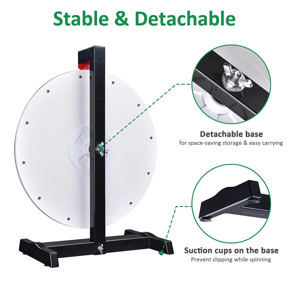 WinSpin 18 Tabletop Dry Erase Prize Wheel