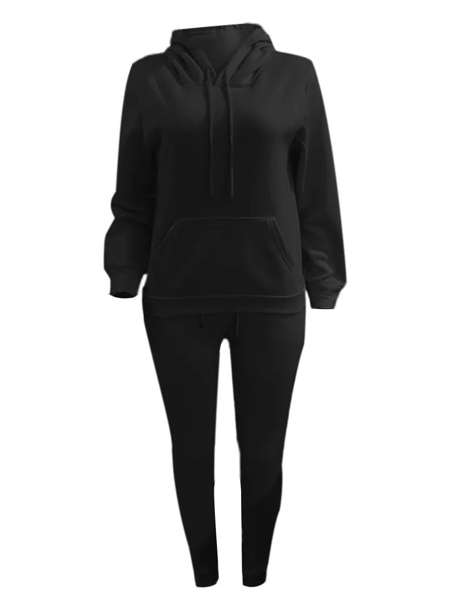 Women High Waist Hooded